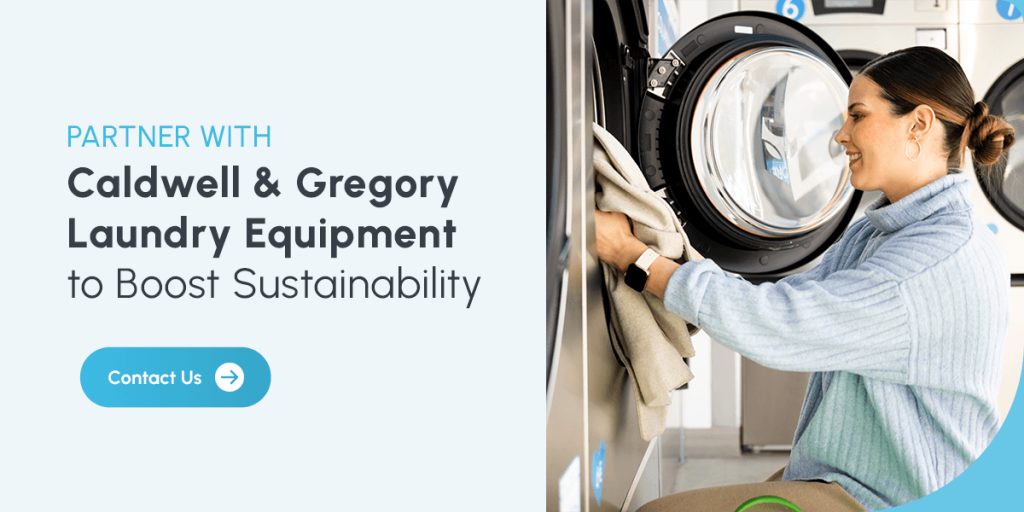 Partner With Caldwell & Gregory Laundry Equipment to Boost Sustainability